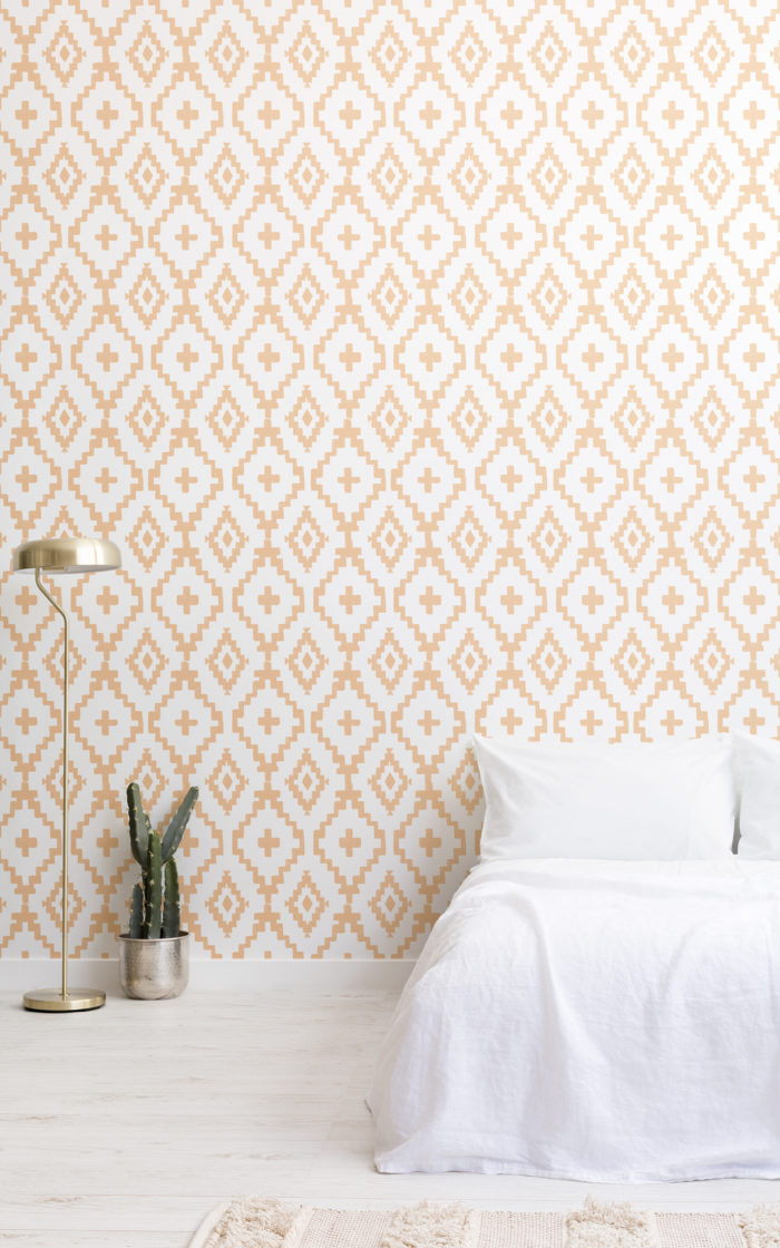 Complete A Cute Boho Look With These Boho Bedroom Wallpaper