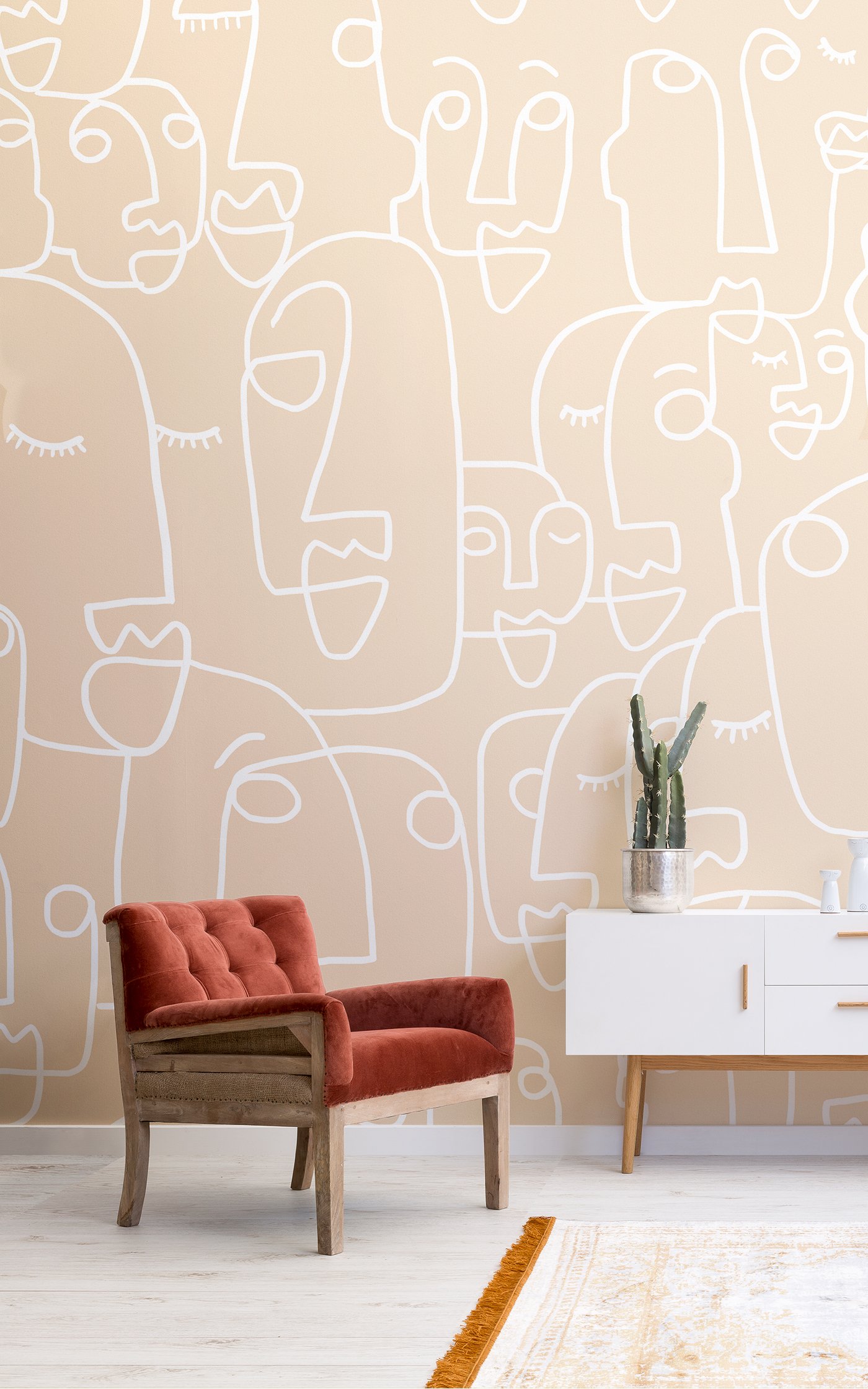 6 Wallpaper Ideas To Create A Modern Living Room Murals Wallpaper