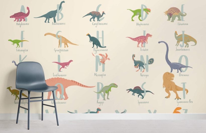 Cartoon Dinosaur Wallpaper Muralswallpaper