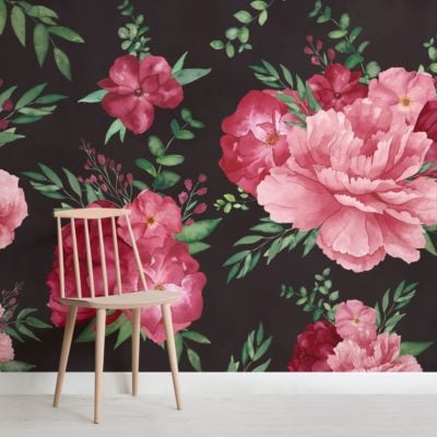 pink-and-black-dark-watercolour-floral-print-wallpaper-mural-Square-400x400.jpg