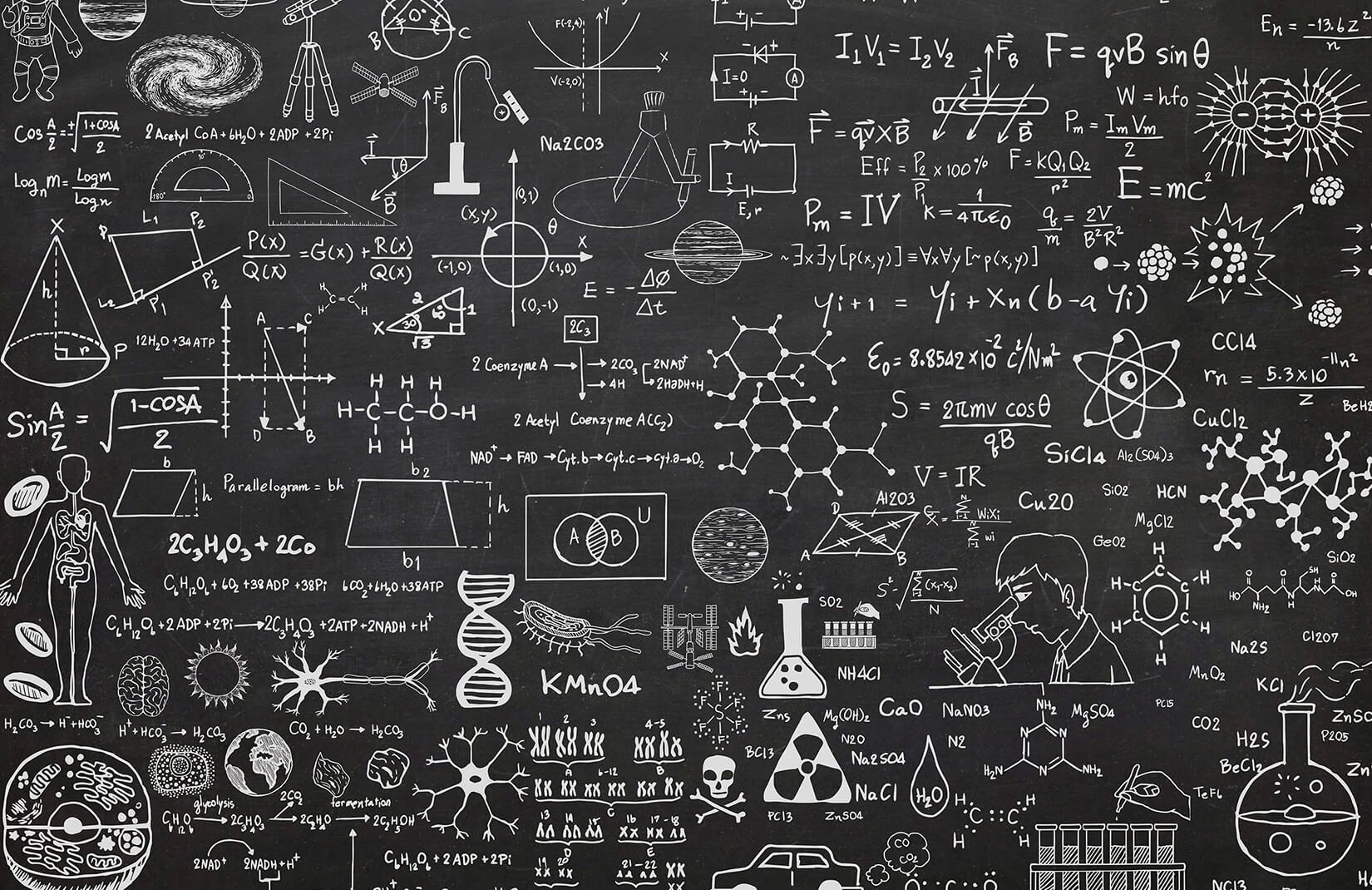 scientific chalkboard childrens plain