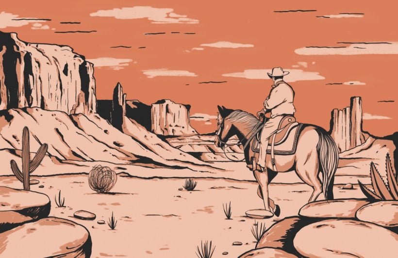 wild-west-cowboy-horse-wallpaper-mural-P